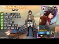 SCRIPT SKIN FANNY AOT FULL EFFECT VOICE PATCH TERBARU
