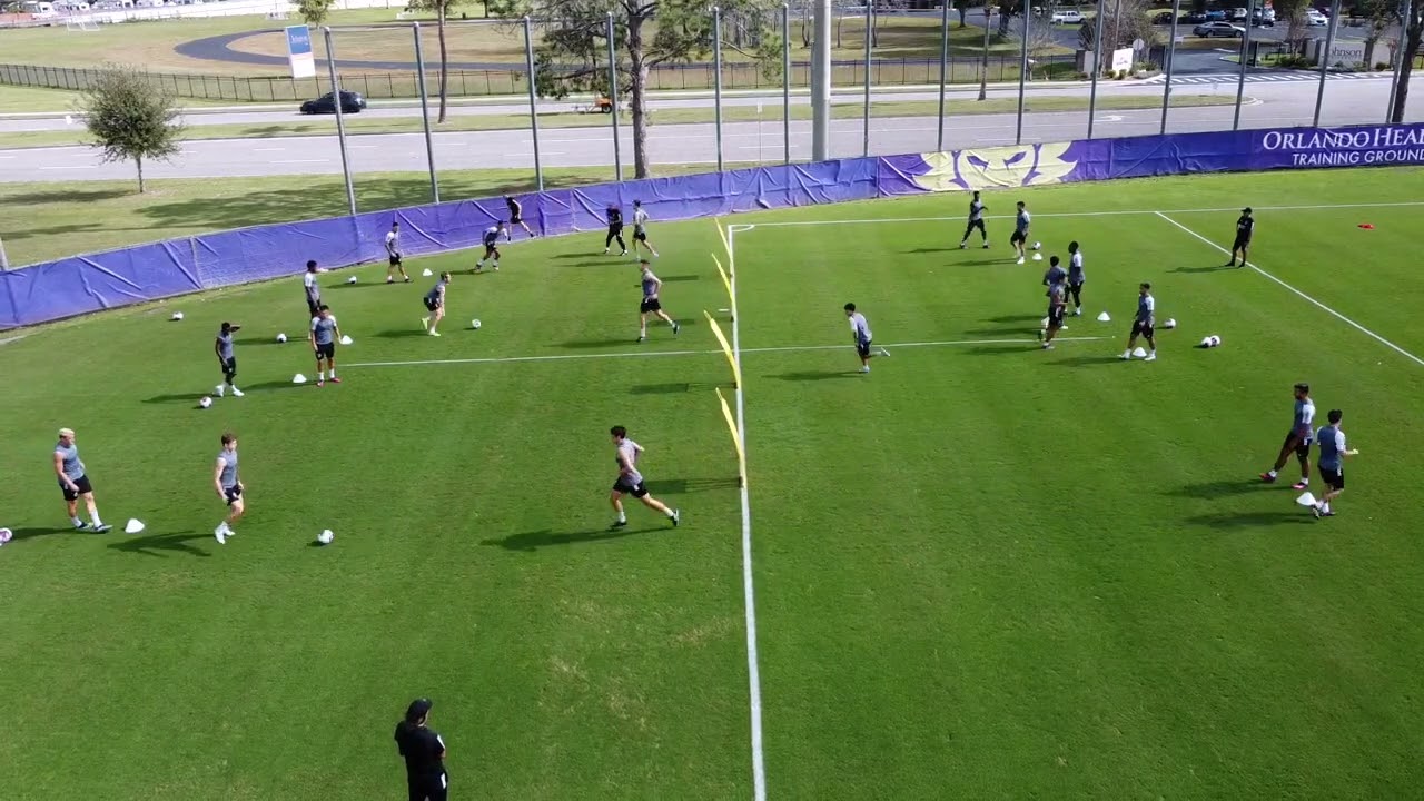 Activación: pase interior con balón / Activation: inside foot pass using a ball