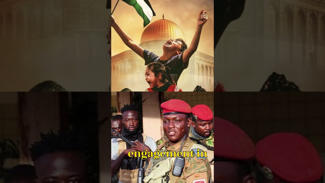 “Traoré Stands with Palestine: A Call for Justice”|“The African Voice for Palestine: Ibrahim Traoré”