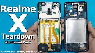 Realme X Full Disassembly / Teardown || All Internal Parts Of Realme X / How to open Realme x