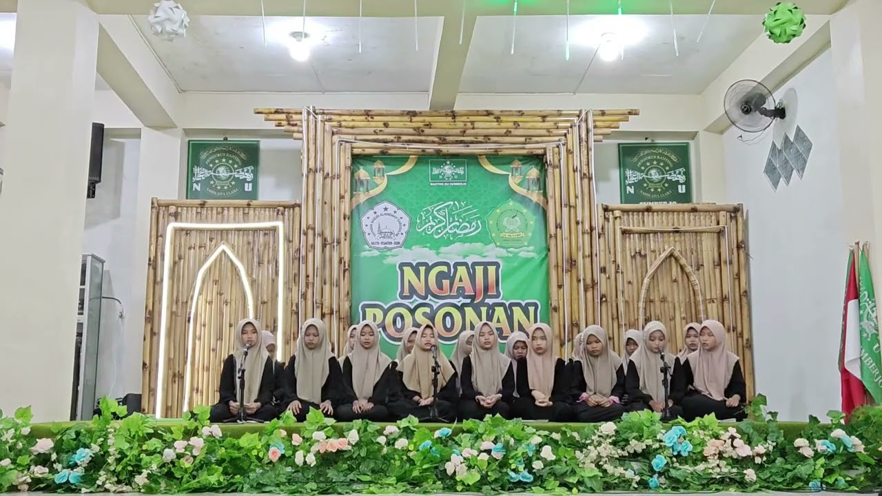 Waqtu Sahar-Nasyid Putri Asy-Syarifa-Tasyakur Menyambut Bulan Ramadhan