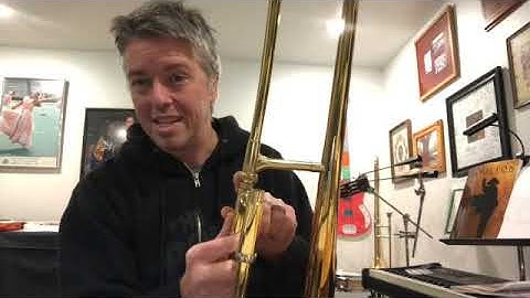 Assembling and Holding Trombone