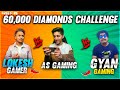 Lokesh Gamer Vs As Gaming & Gyan Gaming 😂 | Best Clash Squad Battle Free Fire - Garena Free Fire