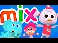 Canções do Zoo 2 Mix | Compilação de Canção Infantis | O Reino Das Crianças