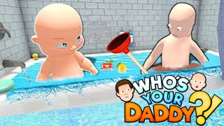 My daddy FLOODED My House With baby This Happened Who's Your Daddy