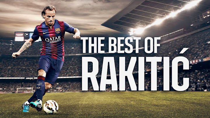 THE BEST OF IVAN RAKITIĆ with FC BARCELONA 🔵🔴