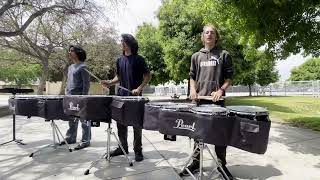 Downey Percussion Ensemble 2023 - Golden Hour