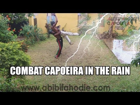 Combat Capoeira in the Rain