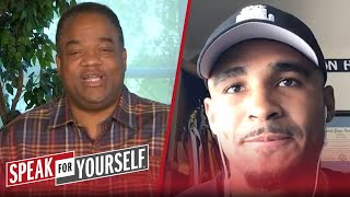 Jalen Hurts talks NFL upcoming draft and which QB he would compare himself to | SPEAK FOR YOURSELF