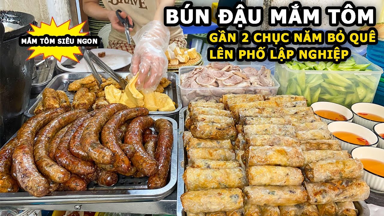 Bún Đậu Mắm Tôm Văn Phòng Ngon Rẻ - Gần Tạ Bún 1 Ngày #bundau