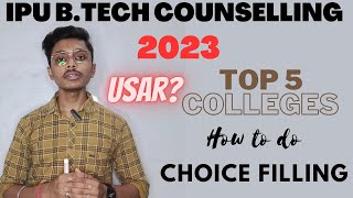 From Confusion to Clarity: Mastering IPU B.Tech Choice Filling 2023 || Best Choice Filling Ever !