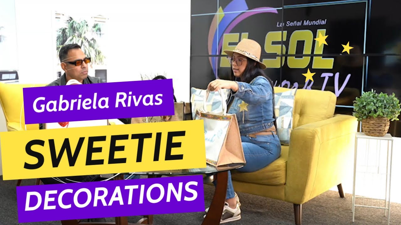 Exclusiva con Gabriela Rivas de Sweetie Decorations - YouTube