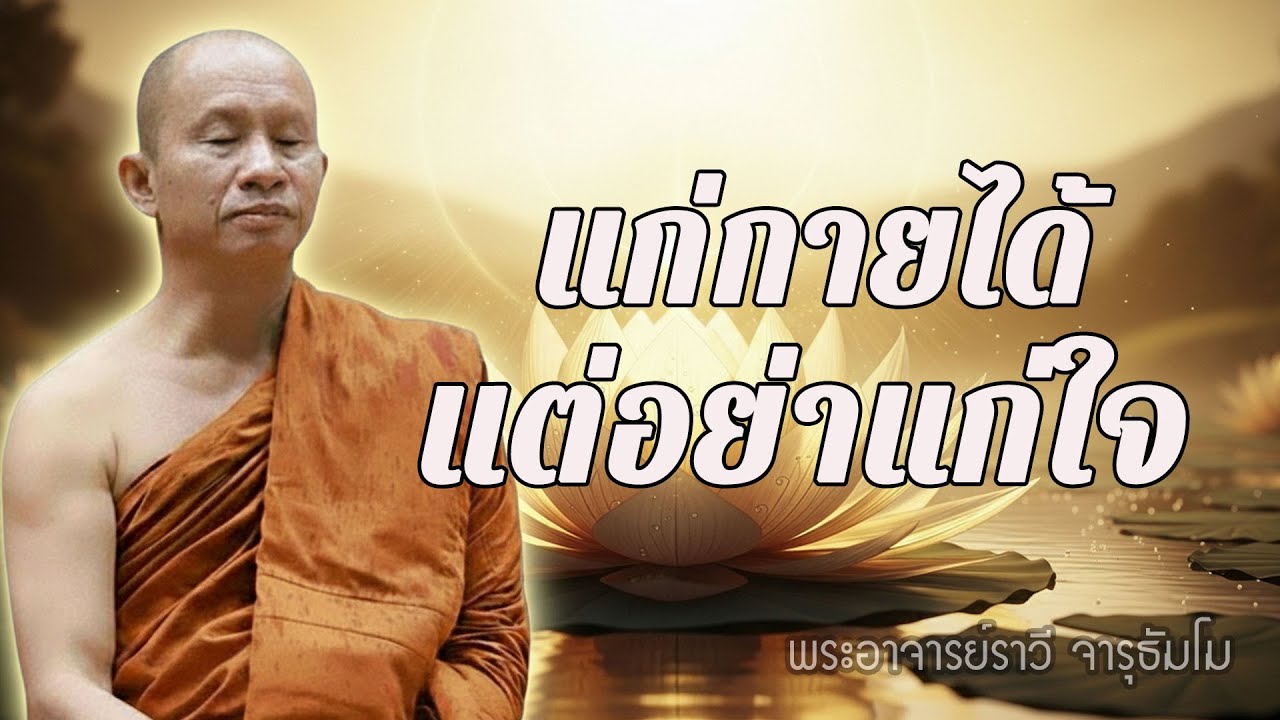 แก่แล้ว…อย่าแก่เปล่า ใช้ชีวิตให้มีความหมาย #พุทธวจน #ธรรมะคลายทุกข์  พระอาจารย์ราวี จารุธัมโม