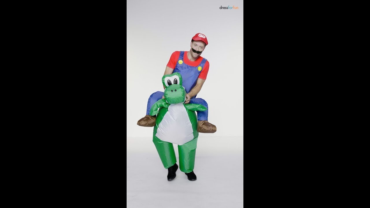 Aufsitzkostüm italienischer Klempner | dressforfun
