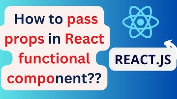 How to use  props in functional components in Reactjs | How to pass props in react? #shorts #short