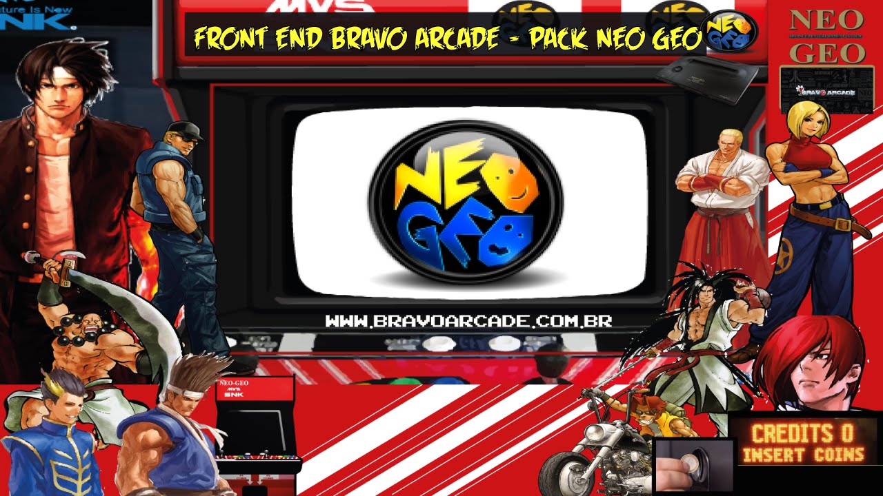 Front end Sistema de jogos-Pack Neo geo 161 in 1 - YouTube