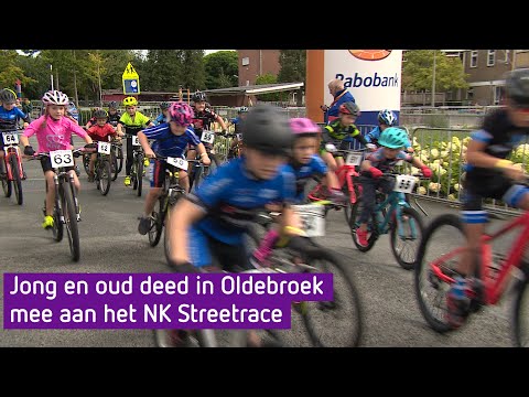 Crossen over zelfgemaakte hindernissen in Oldebroek