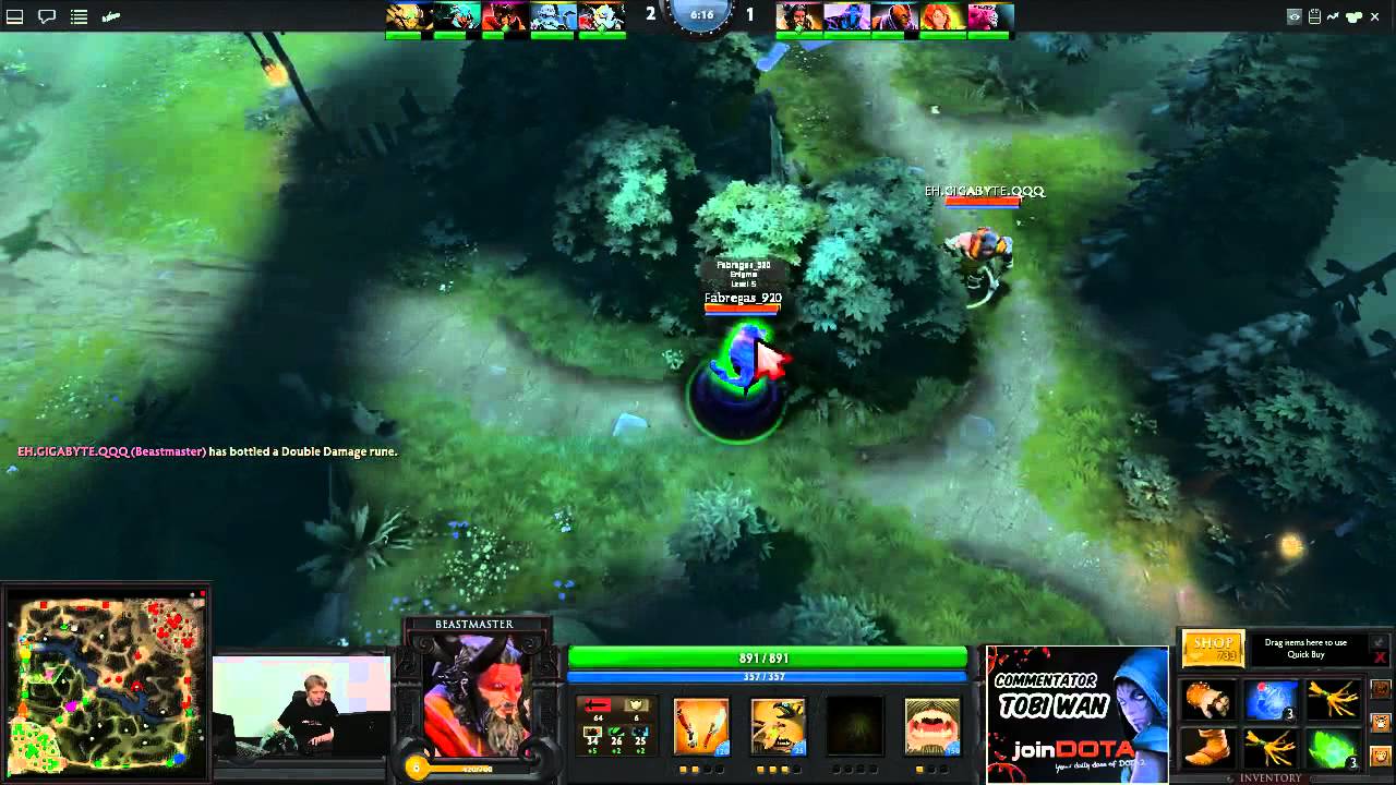 EHOME vs Orange - Practice Match - Game 1