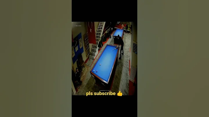 BEST SHOT 3 Cushion Billiards Dick Jaspers vs My vs Computer  #shorts #billiards