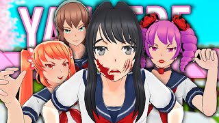 Las 3 Rivales Se Unen Para Cazarme En Este Mod De Yandere Yandere Simulator
