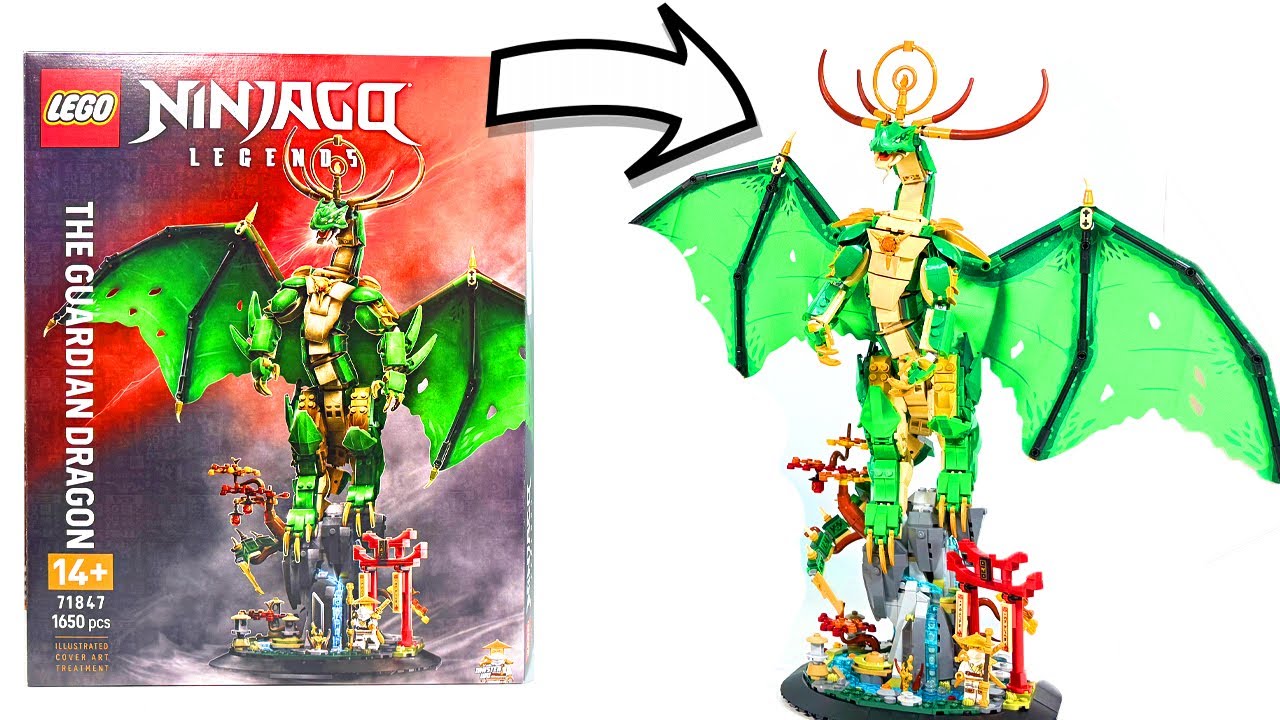 LEGO NINJAGO The Guardian Dragon - Unboxing & Speed Build!