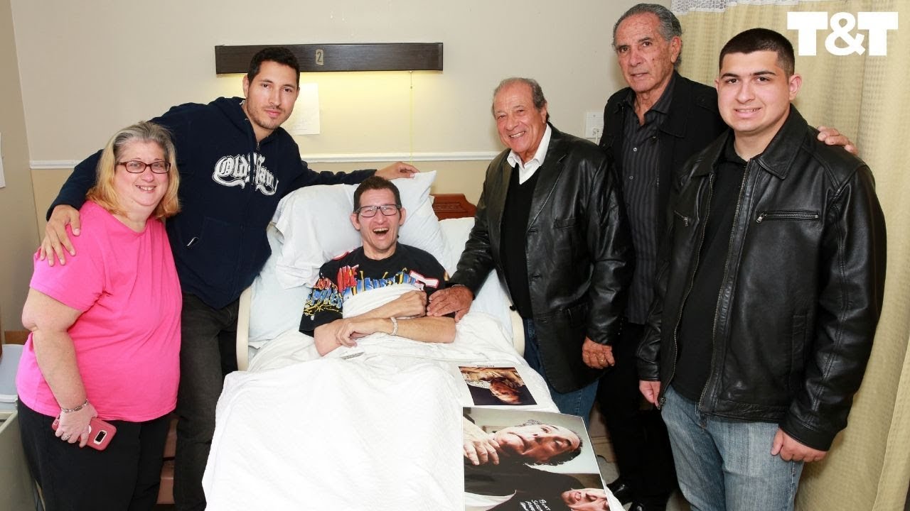 Sopranos Actors Surprise ALS Sufferer In Hospital