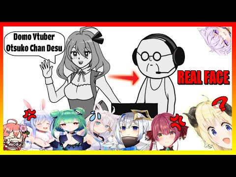 【Hololive】All Hololive Members Reaction To Vtuber Face Reveal Question ...