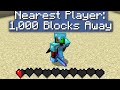 Minecraft UHC but if you&#39;re LONELY, you take DAMAGE...