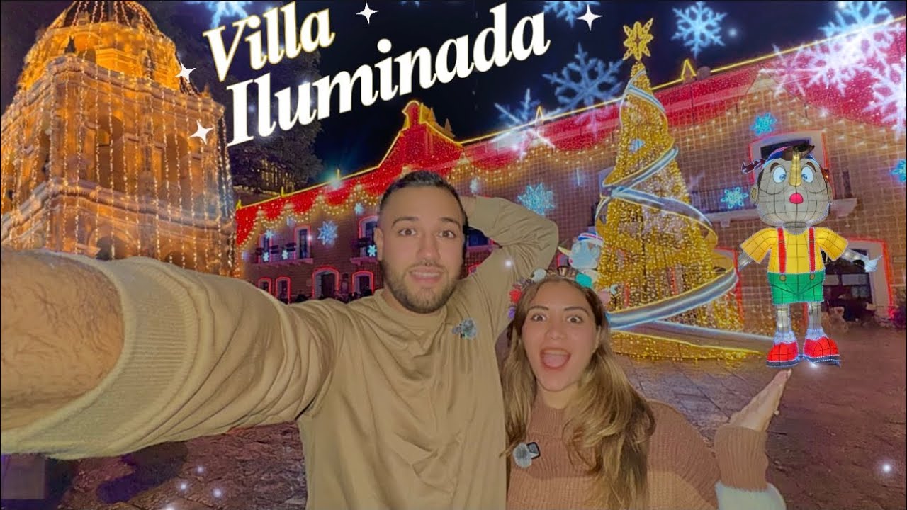 Así es la INCREIBLE Villa Iluminada de ATLIXCO 2025 🌟| MÉXICO 🇲🇽 No deja de SORPRENDER a mí ESPOSA🇨🇺