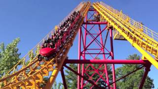 Boomerang Roller Coaster at Great Escape  Lake George