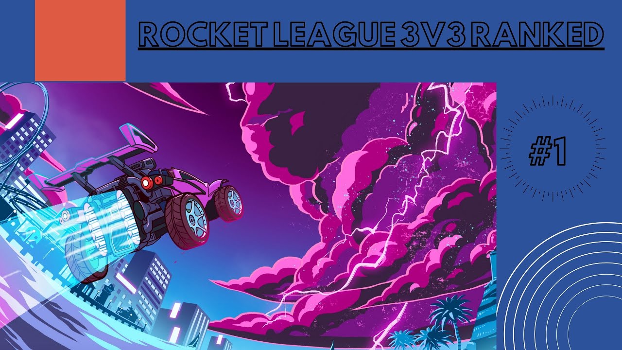Rocket League Ranked 3v3 Learning Game play/ Champion - YouTube