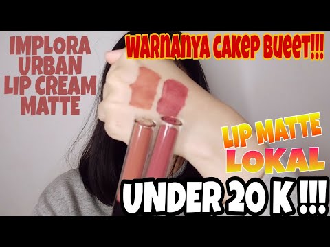 implora-urban-lip-cream-matte-review-&-swatch-|-lipcream-lokal-termurah-!!!