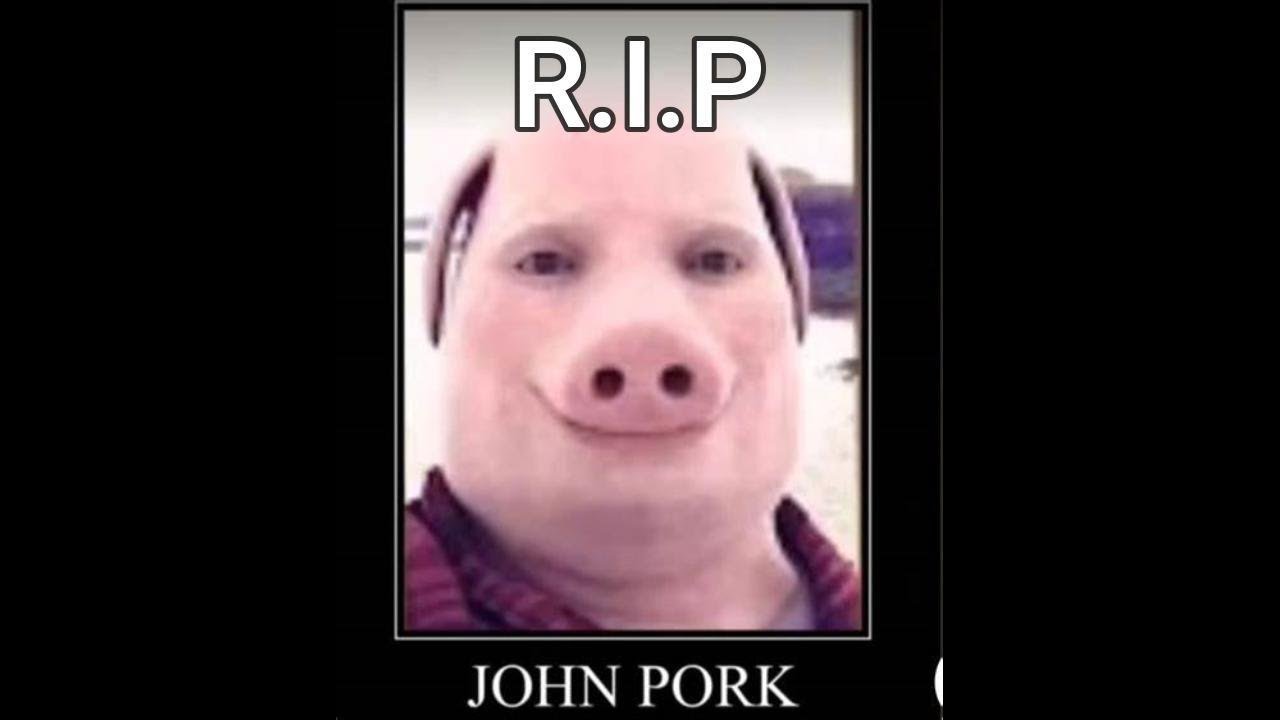 John Pork's Real Voice Revealed 😲 #shorts #memes 