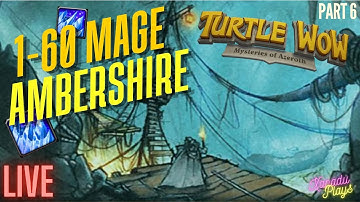 Turtle WoW -  Sunday morning Deadmines.. The journey continues | 1-60 Mage Ambershire pt.6