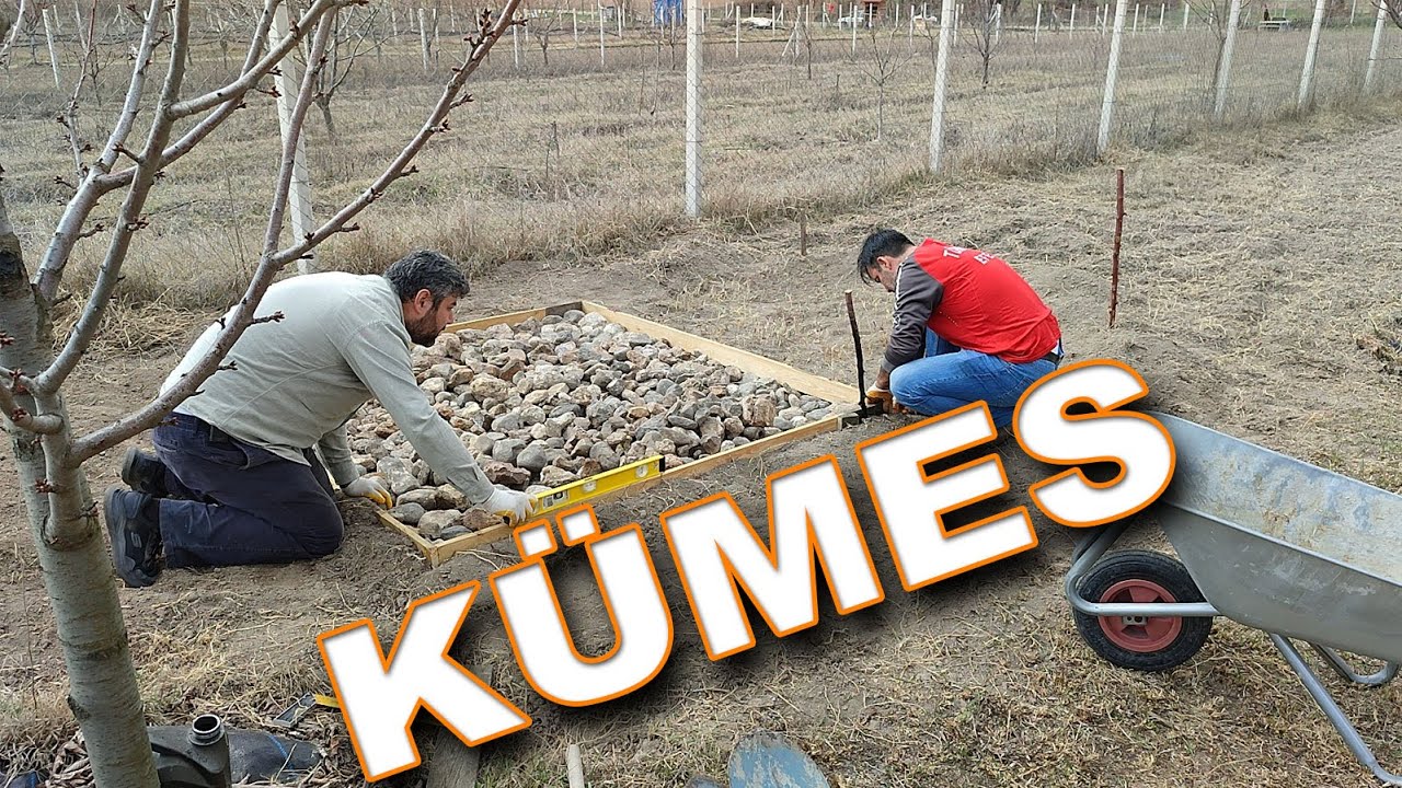 Tavuk Kümesi Yapıyoruz - Temel atma çalışmaları - Ramazan Günü Taş Taşıdık