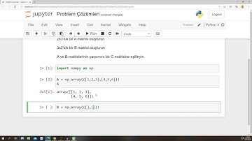 Python Problem Çözümü| NumPy #12