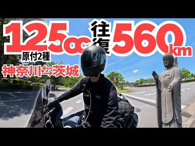 560km Round Trip on a 125cc! 2-Day Sightseeing Trip from Kanagawa