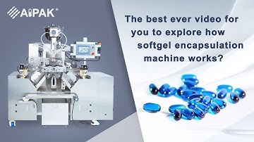 The best ever video for you to explore how softgel encapsulation machine works?