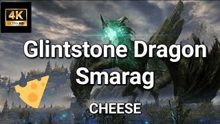 Glintstone Dragon Smarag Cheese - Glintstone key protector - How to get Glintstone key - Elden Ring