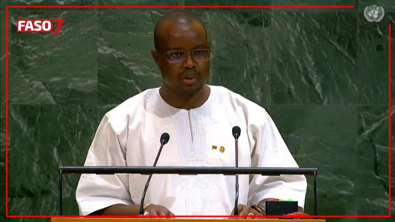 L'intégralité du discours de Rimtalba Jean Emmanuel Ouédraogo aux Nations Unies