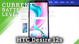 How to Manage Battery Percentage Icon in HTC Desire 12s? screenshot 1