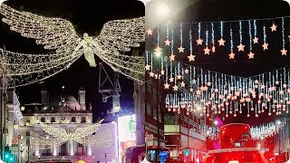 London Christmas Lights Tour 2021 Central London