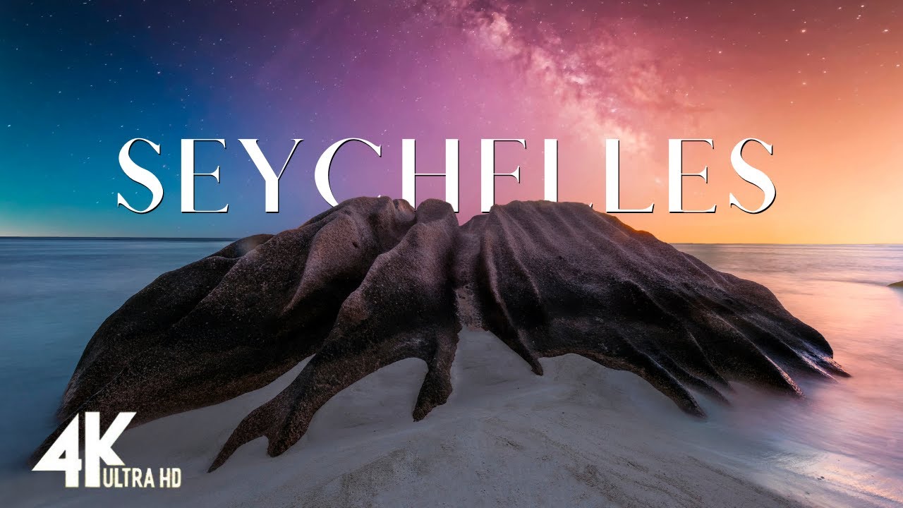 Anse Source d'Argent Beach in Seychelles 4k Ultra Hd