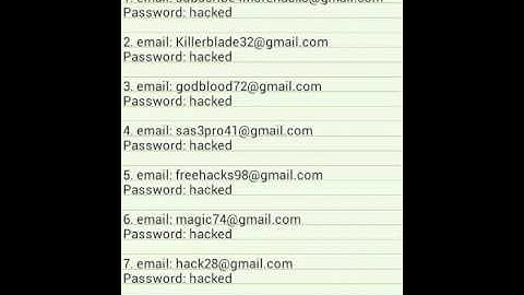 7 Sas 3 hacked accounts for free