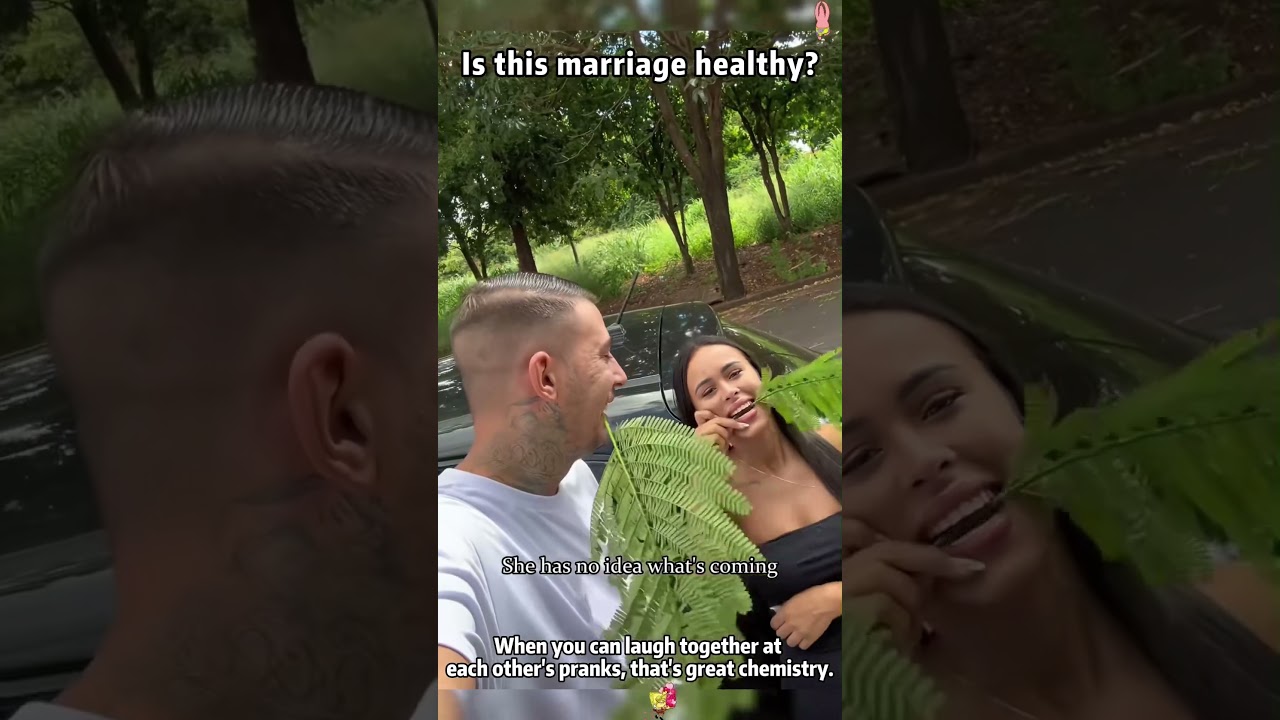 Wife： is this marriage healthy? #funny #husbandwife #marriedlife #coupledance
