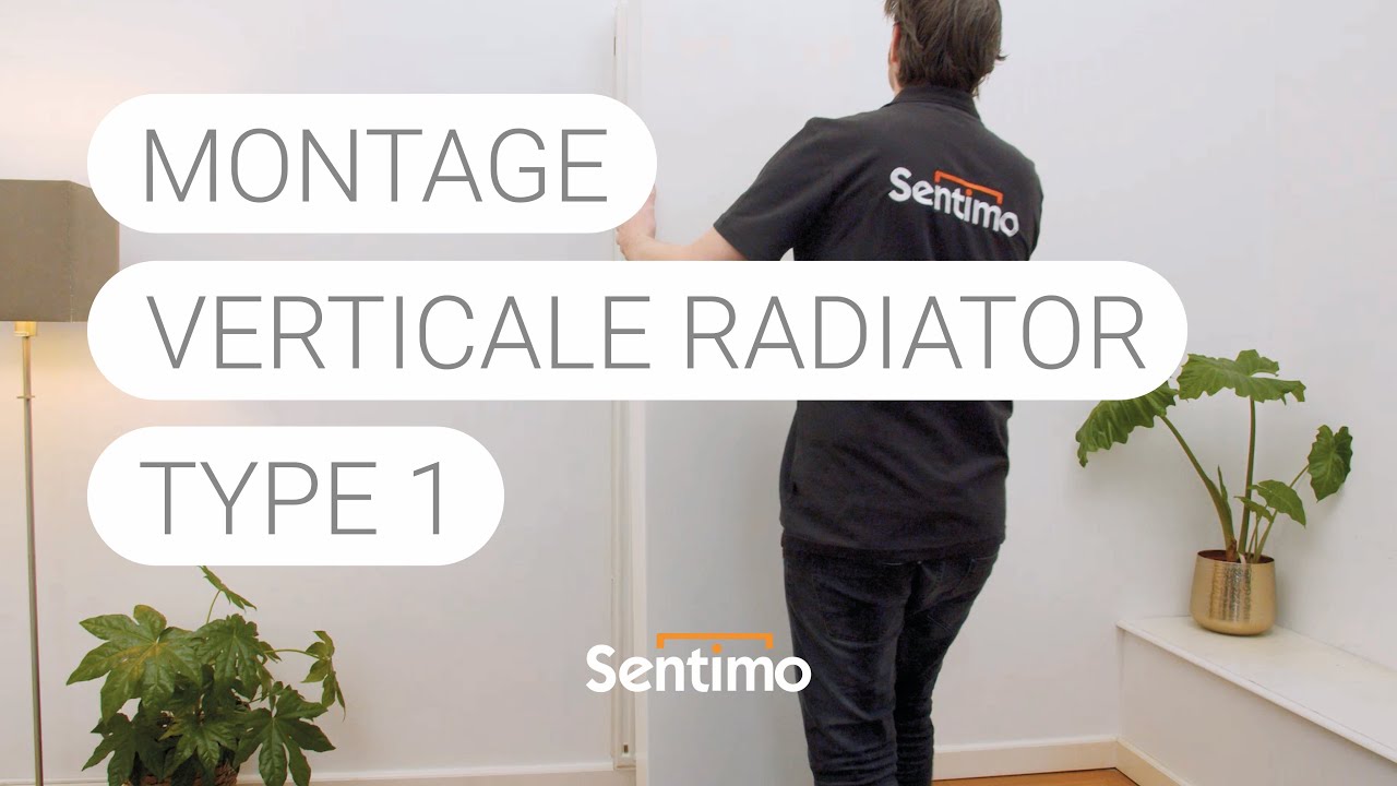 Montage verticale radiator type 1 - Radiatorbekleding | Sentimo - YouTube