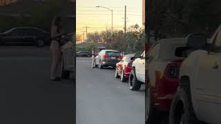 WALKING IN THE DESERT  #city #townstreets #viral