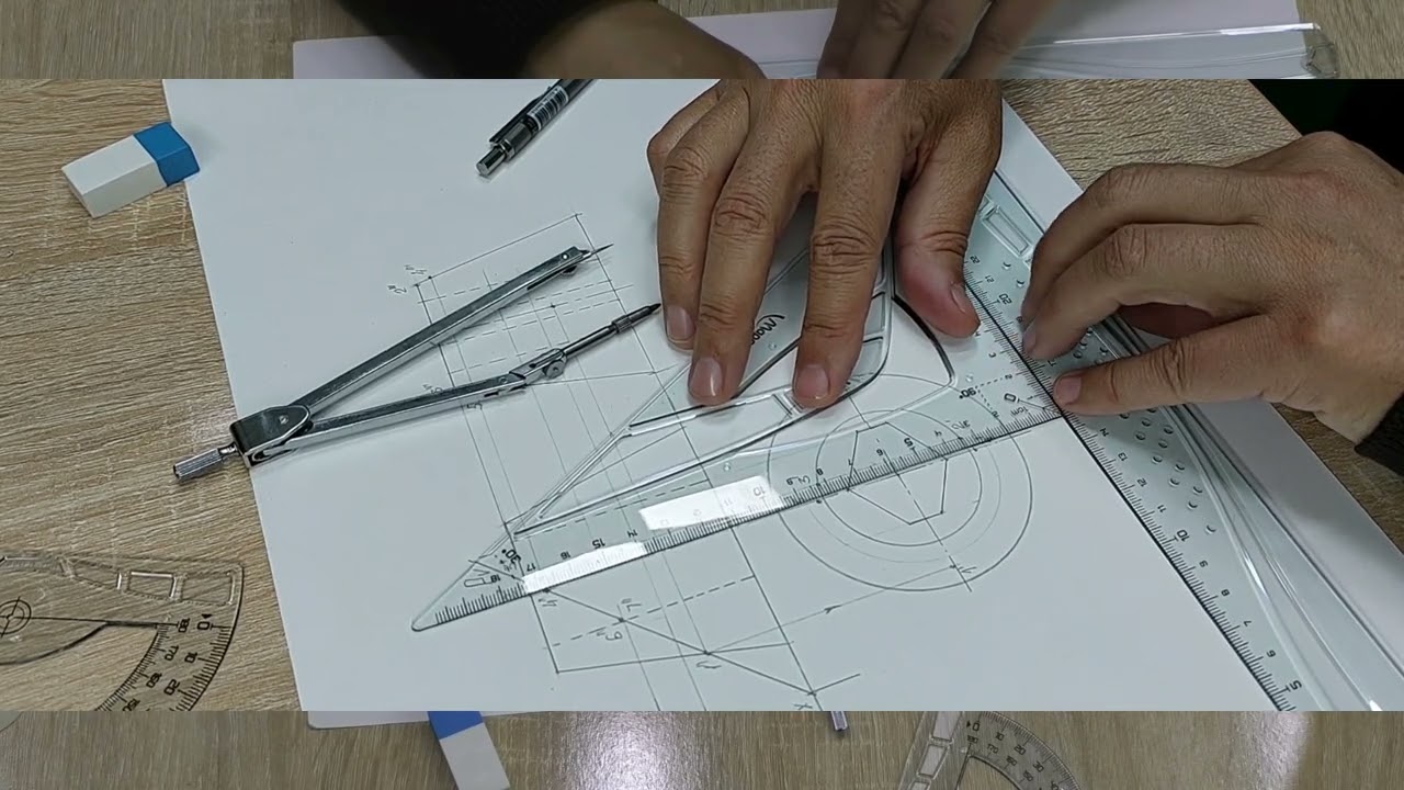 FarDU. Chizma geometriya.Кесик конусни призматик ковакли сирт...D.Mamatov