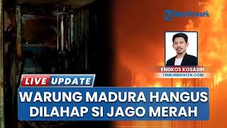 Disambar Petir, Warung Madura di Kota Serang Hangus Dilahap Si ...