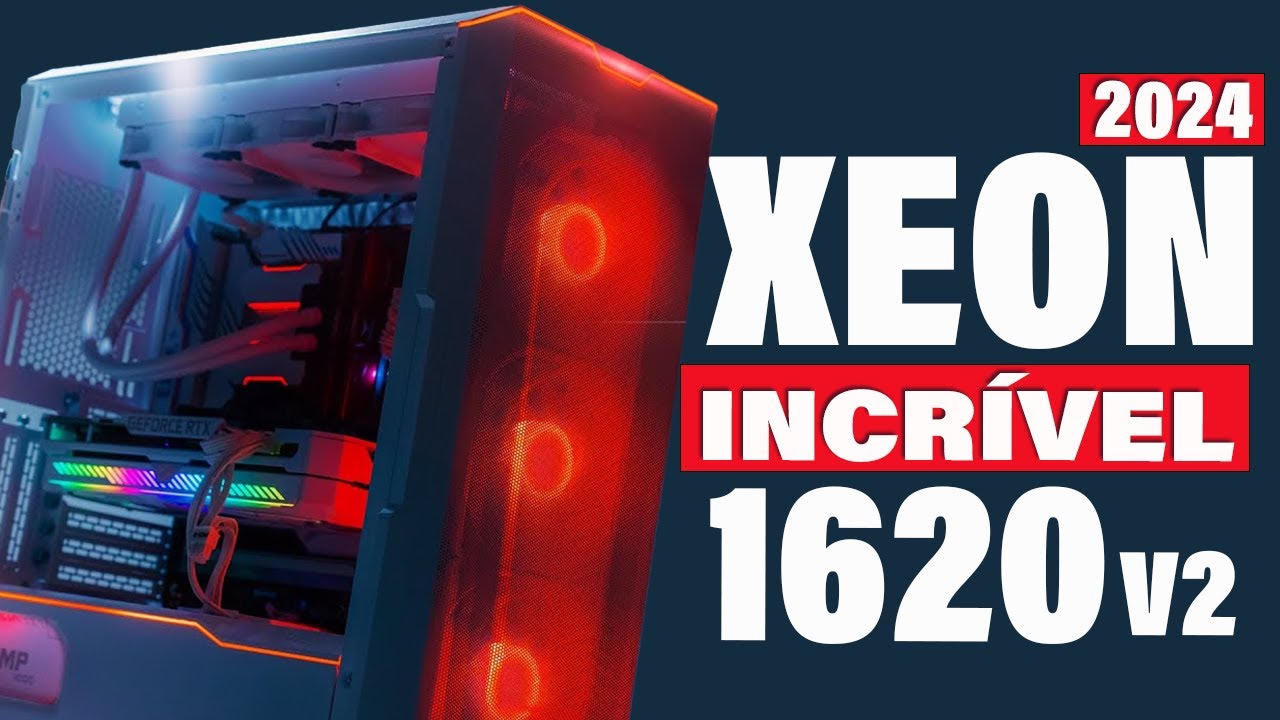 Xeon E5 1620v2 + RX 580: Desempenho em Games Surpreende! [TESTE 